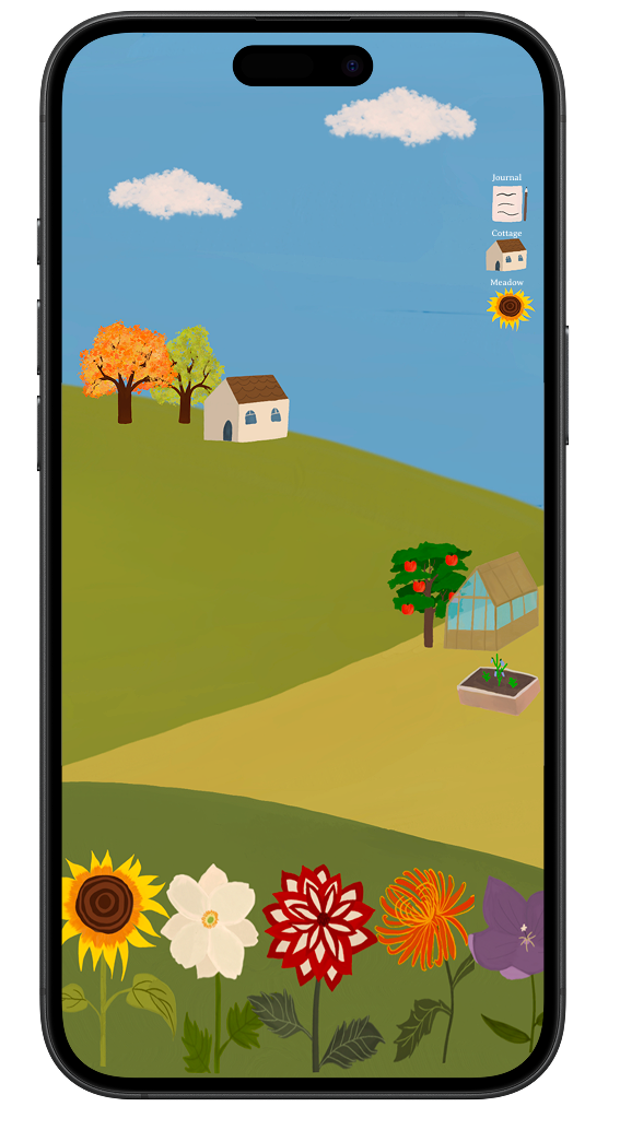 Tucked Away — garden screen